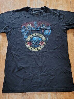 Medium Vintage Guns n Roses Graphic Concert T Shirt Bravado